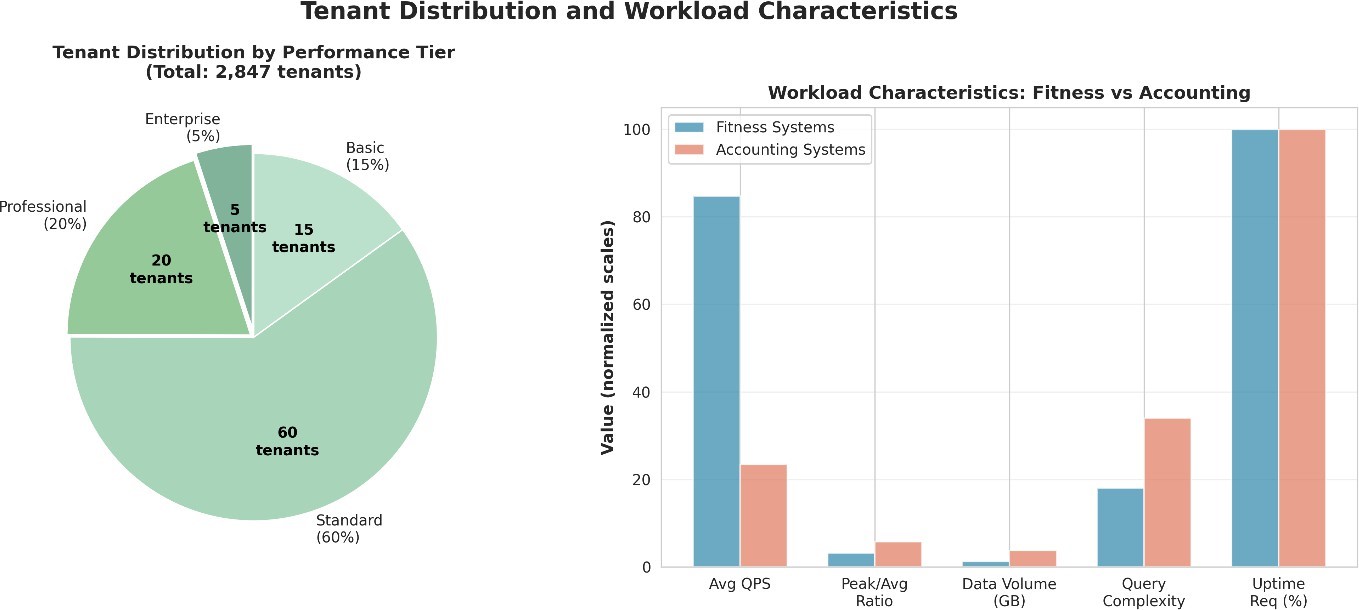 Fitness vs Accounting Workload Patterns